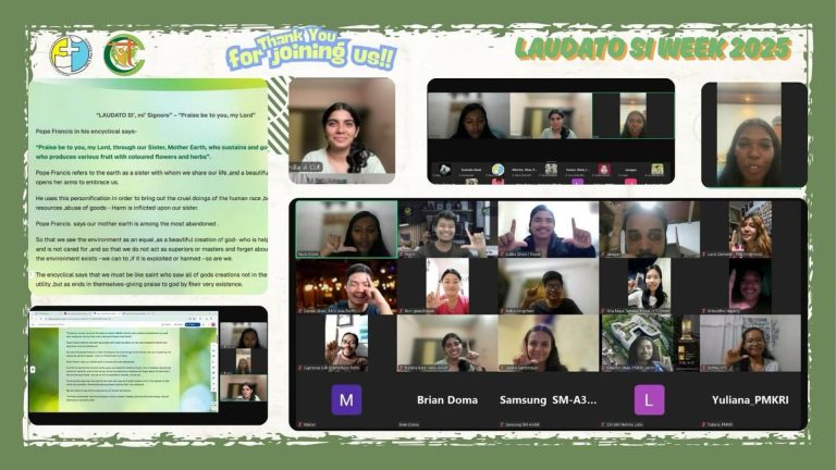 Youth Voices for Our Common Home: Laudato Si’ Week 2025