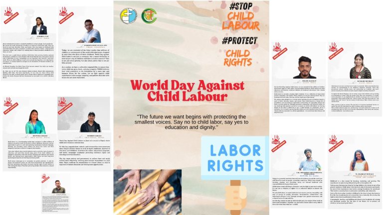 On June 12 Communities Worldwide Stood together to protect every child’s right to learn and thrive
